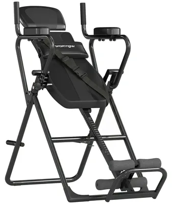 Immagine prodotto di Tavolo Inversione 161x69x146 cm con Barre Flessioni Trazioni Tavolo di Inversione in Acciaio Q195 Nero