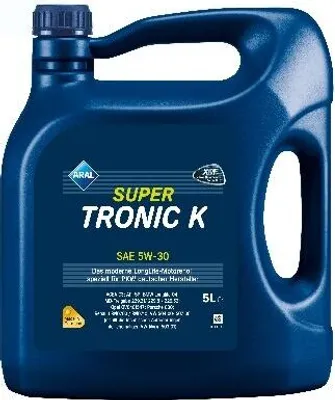 Produktbild von 5 Liter ARAL 5W-30 SuperTronic K BMW Longlife-04 MB 229.31 MB 229.51 MB 229.52 VW 507 00 VW 504 00 Porsche C30 Renault RN0700 Renault RN0710