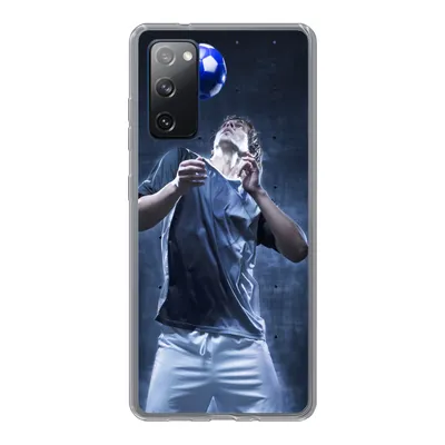 Produktbild von MuchoWow® Handyhülle Schutzhülle Hülle für Samsung Galaxy S20 FE Hochbegabter Fußballer Silikon Softcase Handy Hülle - Abdeckung