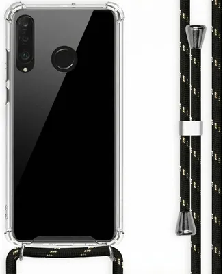 Produktbild von imoshion Backcover mit Band Huawei P30 Lite - Schwarz & Gold