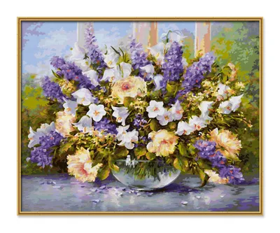 Immagine prodotto di Noris Spiele Pittura per numeri - Fiori d'estate; 609130717