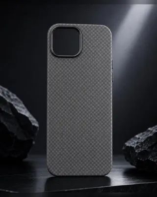 Produktbild von iPhone 14 Hülle MagSafe – Handyhülle Schutzhülle Case Carbon Optik – LUNØIR ©