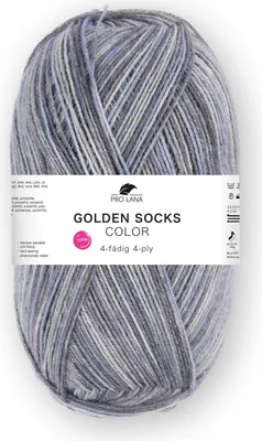 Produktbild von Pro Lana GOLDEN SOCKS color 100 g 4-fach Sockenwolle 420 m Farbe 720