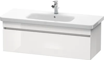 Produktbild von Waschtischunterbau DURASTYLE 448x1130x398mm nussbaum natur/weiß matt nussbaum natur/weiß matt