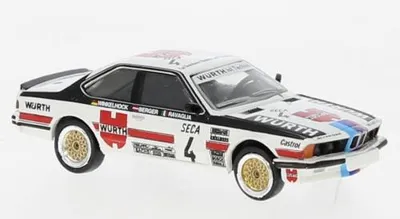 Zdjęcie produktu dla Brekina 24363 – 1:87 BMW 635 CSi, nr 4, Würth, 1984 – nowy