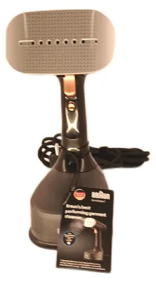 Produktbild von Braun QuickStyle 7, Dampfbügeleisen, Keramik-Bügelsohle, 3 m, 35 g/min, Schwarz, Kupfer, 0,25 l