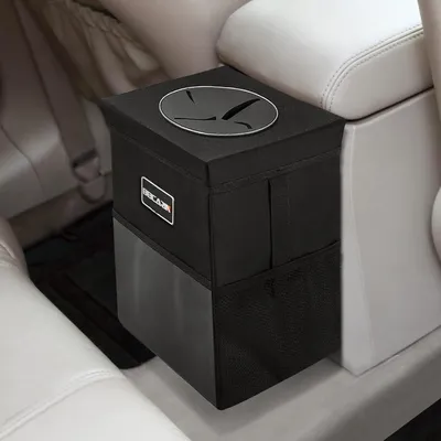 Obrázok produktu pre Auto odpadkový kôš, Zavesený, Skladací, Vodotesný, Multifunkčný organizér do auta