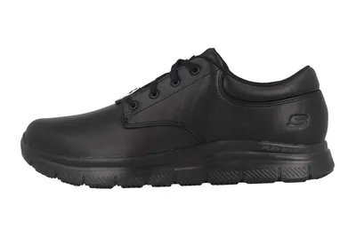 Productafbeelding van Skechers Work, sportieve veterschoen, zwart