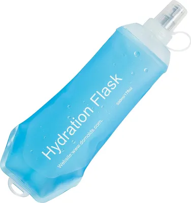 Produktbild von 500 ml weiche faltbare Wasserflasche | Auslaufsicher | Trail Running Hydrationsflasche | Ideal zum Laufen, Wandern, Radfahren, Klettern und mehr