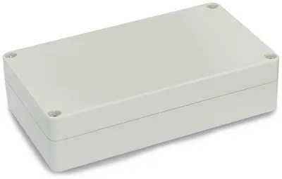 Produktbild von Modulgehäuse ABS, 158x90x40 mm, IP65, lichtgrau
