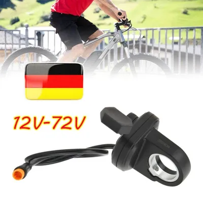 Image de Manette d'accélérateur pour vélo électrique Daumengas, contrôle de la vitesse par pouce
