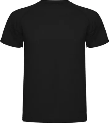 Image de Roly - "Montecarlo" T-shirt pour homme - Sport manches courtes PF4368 (S) (Noir)