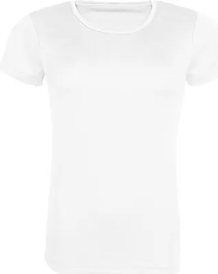 Immagine prodotto di Just Cool JC205 | Maglietta donna Recycled Cool Realizzata con 6 bottiglie di plastica - Colore: Arctic White - Taglia: XS