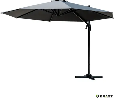 Produktbild von Alu Ampelschirm 300cm grau