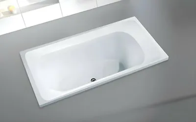 Immagine prodotto di Vasca di design Vasca in acrilico Vasca salvaspazio Vasca comfort 160x80 cm