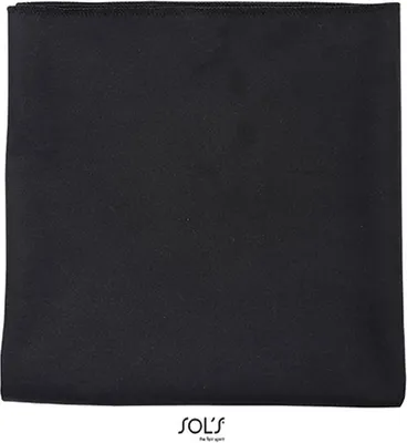 Immagine prodotto di SOLs 01210 | Asciugamano in microfibra Atoll | 70 x 120 cm - Farbe: Nero - Misura: 70 x 120 cm