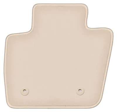 Produktbild von DURBAN Beige Velours-Fahrerfußmatte für Ford Mondeo MK5 Limousine, Kombi (2015-)