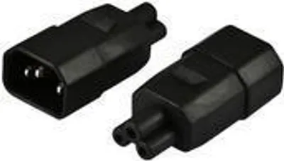 Zdjęcie produktu dla ALLNET ADAP-C14-IEC320-C5, C14, IEC 320-C5, Czarny