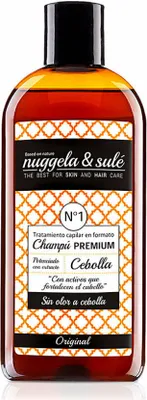 Produktbild von Nuggela & Sulé 8437014761009, 250 ml, Shampoo, Frauen, trockenes Haar, öliges Haar, Geschwächtes Haar, Alle Farben, Glanz, Verstärkung, Volumengebend