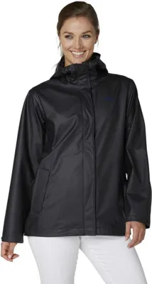 Immagine prodotto di Giacca a vento impermeabile Helly Hansen da donna, colore nero, taglia S (EU)
