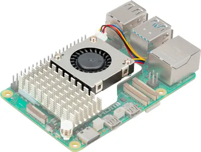 Produktbild von Raspberry Pi Active Cooler, ventilátor pre Raspberry Pi 5