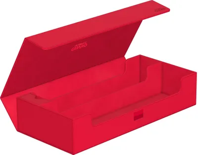 Produktbild von ULTIMATE GUARD Superhive 550+ Xenoskin Monocolor, Deck-Box, Rot