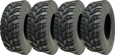 Image de 25x8.00-12 (205/80-12) ATV Tyres 6ply WP07 OBOR Beast 47N Road Legal (Set of 4)