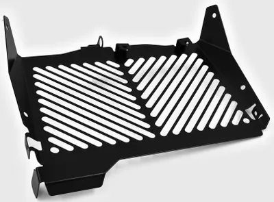 Produktbild von ZIEGER Kühlerabdeckung kompatibel mit Yamaha Ténéré 700 Clean schwarz