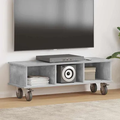 Produktbild von "Schlussverkauf" TV-Ständer moderne - Wohnzimmer Fernsehschrank - Beton Grau 100x35x35 cm Holzwerkstoff  C14731