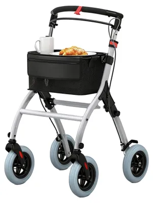 Produktbild von Indoor-Rollator, faltbares Design, leichte Konstruktion, Elfenbein