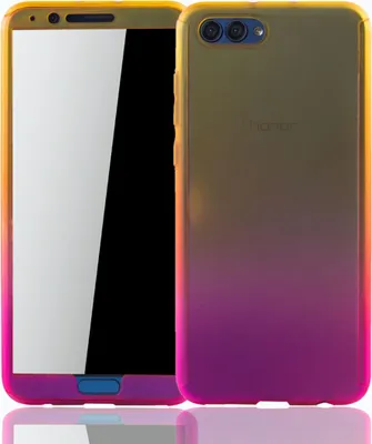 Produktbild von Handyhülle Schutzhülle für Huawei Honor View 10 Full Case Cover Displayschutz 360 Pink
