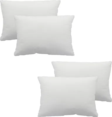 Produktbild von Kopfkissen 4er Pack Füllkissen 40 x 70 cm Polyester Kissen Sofakissen Innenkissen Couchkissen Dekokissen Inlett