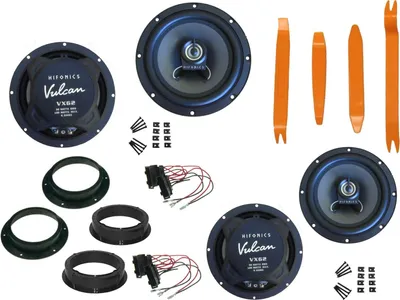 Produktbild von Hifonics Lautsprecher für VW Golf V 1KM Bj 03-12 Tür vorne hinten Bügel 360 W