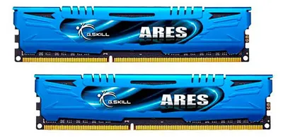 Produktbild von DIMM 16 GB DDR3-2400 (2x 8 GB) Dual-Kit (F3-2400C11D-16GAB, ARES, INTEL XMP)