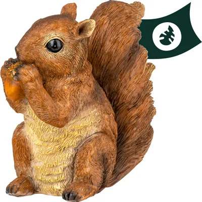 Produktbild von Gartenfiguren wetterfeste Vögel, Adler, Eichhörnchen und Igel Deko