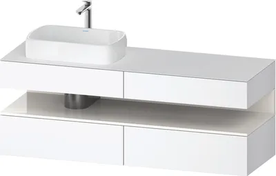Produktbild von DURAVIT QA4777022180000 QTG KWTU WH Ek. 1600x550x600 Wß Mt. H