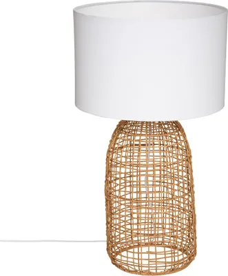 Image de Eazy Living Lampe de table Ø 32 cm Pauline Blanc