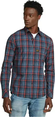 Produktbild von G-star Bristum 20 Slim Fit Langarmhemd Blau M Herren Blau M
