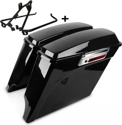 Produktbild von Seitenkoffer Stretched für Harley Davidson Touring 09-13 mit Kofferträ