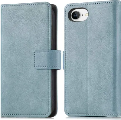 Produktbild von imoshion  Klapphülle iPhone 16e - Hellblau