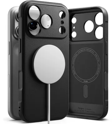 Obrázek produktu pro Pouzdro na telefon iPhone 18 Pro / 17 Pro, značky Ringke, model Onyx Magnetic s technologií MagSafe, barva černá