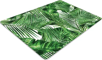 Produktbild von Stuhlunterlage Bürostuhlunterlage 120 cm x 90 cm Bodenmatte Bürostuhlunterlage - Tropische Insel