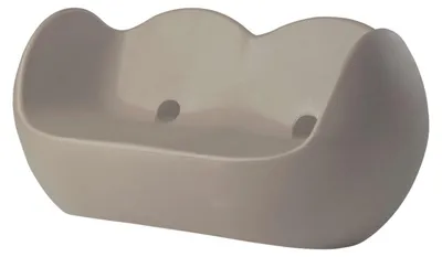 Produktbild von Schaukelsofa für Innen und Außen, modernes Design, Slide Blossy - Hellgrau