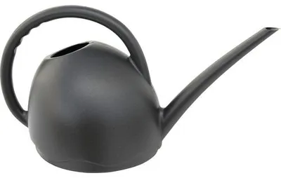 Produktbild von Gießkanne klein aus Kunststoff 1,5 l Anthrazit - Giesskanne für Zimmerpflanzen, Wohnung und Garten
