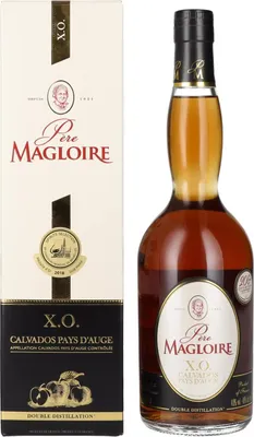 Image de Père Magloire Calvados Pays D'Auge X.O. 40% Vol. 0,7l en boîte cadeau