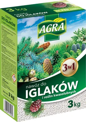 Zdjęcie produktu dla Nawóz do iglaków AGRA 3KG