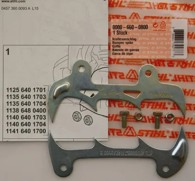 Produktbild von Stihl 00006600800 Original Satz Krallenanschlag
