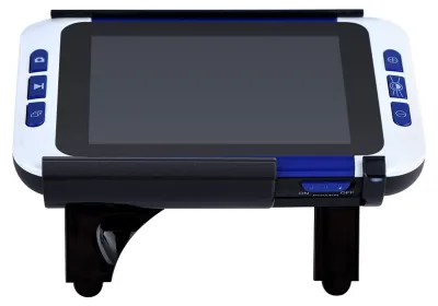 Produktbild von Tragbare elektronische Leeshilfe - Digitales Vergrößerungsglas - Handheld - Blau