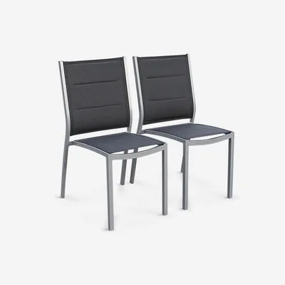 Produktbild von sweeek - 2er Set Stühle - Grau