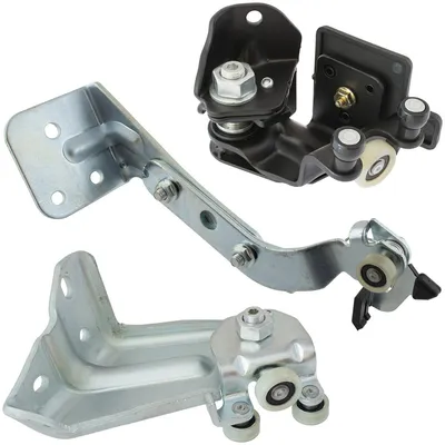 Für Fiat Ducato Jumper Boxer ab 2006- 3-Teilig SET Rollenführung Schiebetüre in der Farbe von GOLDCAR